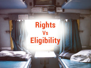 Rights Vs Eligibility